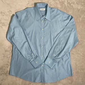 Yves Saint Laurent Pour Homme Men Long Sleeve Button Shirt Size XXL 45 / 18